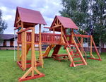 Деревянный игровой комплекс Савушка Lux - 9