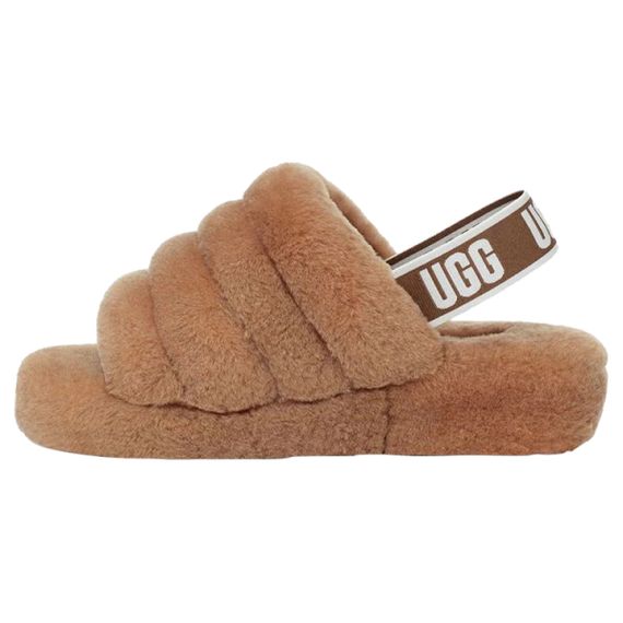 Ugg Fluff Yeah Slide 'Chestnut'