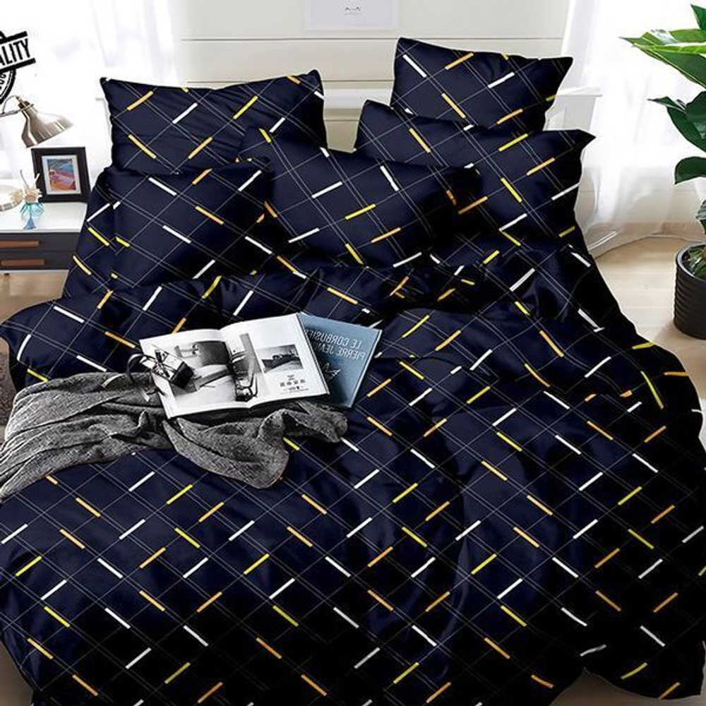 Постельное белье 1,5 полисатин Q047 МУ