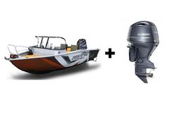 Комплект Алюминиевая лодка (катер) Mikatsu (Микатсу) 570 (Z43) Standard + мотор Yamaha F115BETL