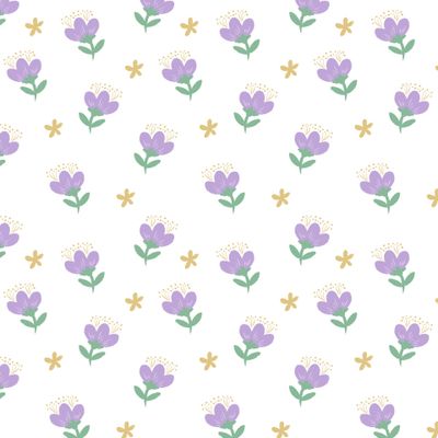 Сиреневый цветы на белом