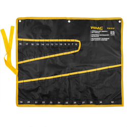 Органайзер тканевый для набора ключей 25пр (680х570мм) WMC TOOLS WMC-5261P-P