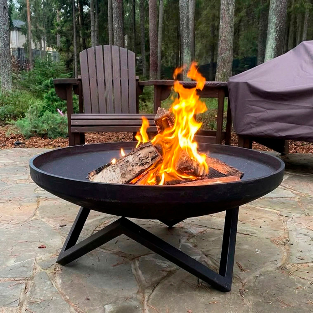 Чугунная костровая чаша CONCRETIKA N80