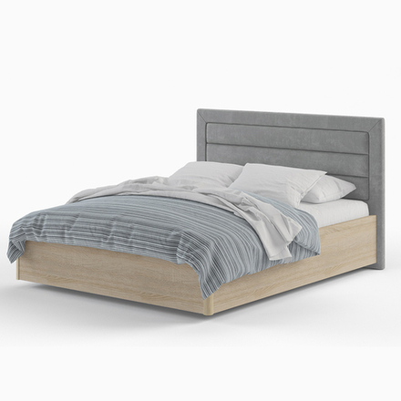 Jessica-Wood (Корона) Кровать двухместная 1200мм/1400мм/1600мм/1800мм