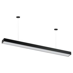 Светильник LED ЭРА Geometria SPO-114-B-40K-036 Block 36Вт 4000К 3000Лм IP40 1200*130*50 черный подвесной драйвер внутри | Декоративные светильники Geometria