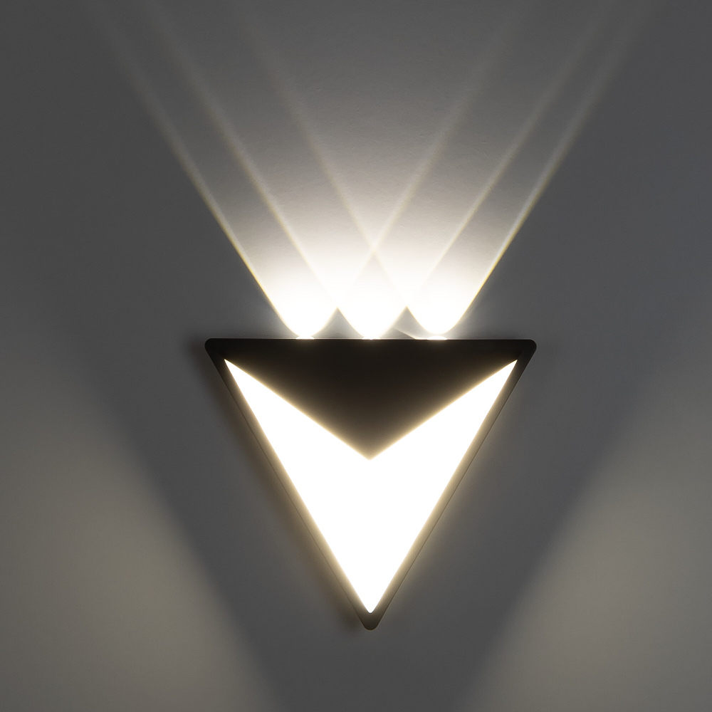 Citilux DOMUS CLU0804BK LED Уличный настенный светильник Чёрный