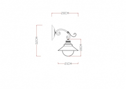 Бра Arte Lamp A4577AP-1WG