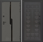 Дверь входная Лабиринт CARBON 04 Венге  металлическая