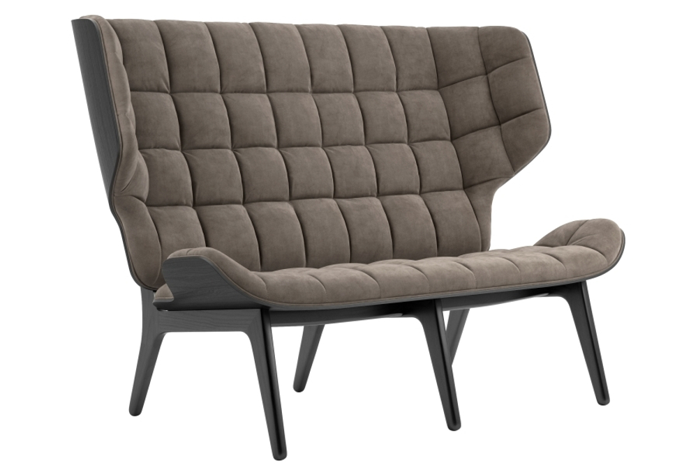 Диван Mammoth, бархат