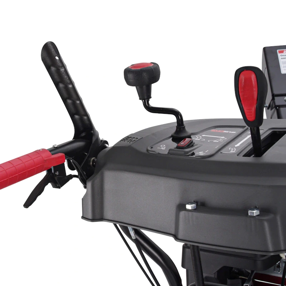 EVOline SBG 760 HE бензиновый снегоуборщик 11.7 л.с, ковш 76 см, выброс 15 м, 6 вперед/2 назад