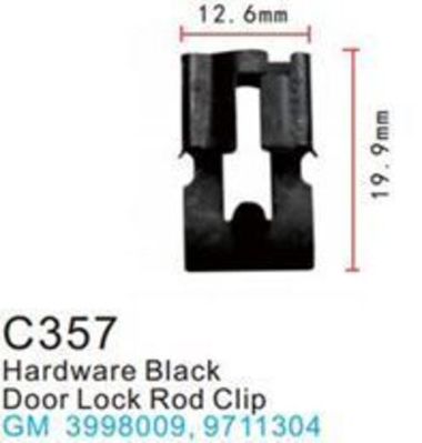 Клипса для крепления внутренней обшивки а/м GM пластиковая (100шт/уп.) Forsage клипса C0357( GM )