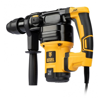 DENZEL Перфоратор электрический RHV-1050-38-max SDS-max 1050Вт 10Дж 2 + 1 режим