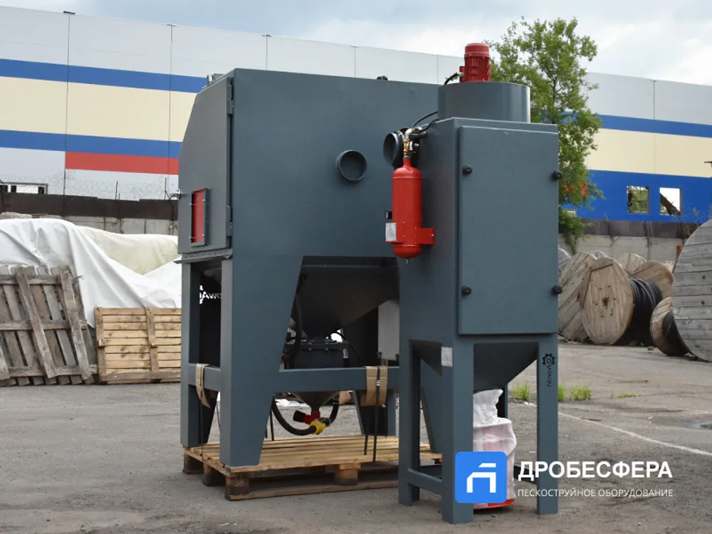Пескоструйная камера NowAG A-120PF с фильтром