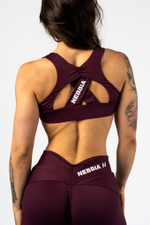 Топ Sports Bra STRONG BEAUTY 424 Бордовый