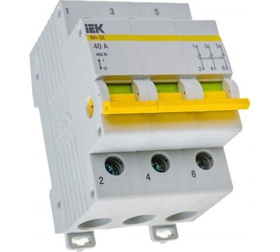 Выключатель нагрузки IEK ВН-32 3п 40А MNV10-3-040