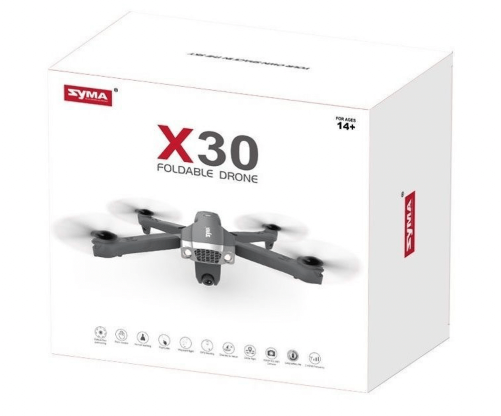 Квадрокоптер Syma с камерой FPV, 4K камера, GPS 2.4G с сумкой