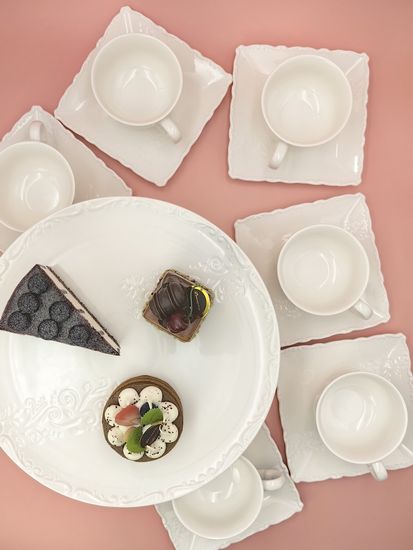 Чайный набор 250 мл. 12 предметов "Орнамент"