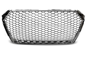 Решетка радиатора MATT GRAY SILVER RS-STYLE для Audi A4 B9