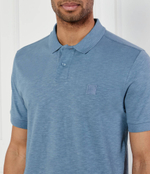 Поло Pe_linenlogo BOSS ORANGE - голубой(50536728)