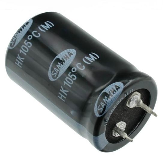 Конденсатор электролитический 220мкФ 450в 105°С HK / 25х35 / Samwha