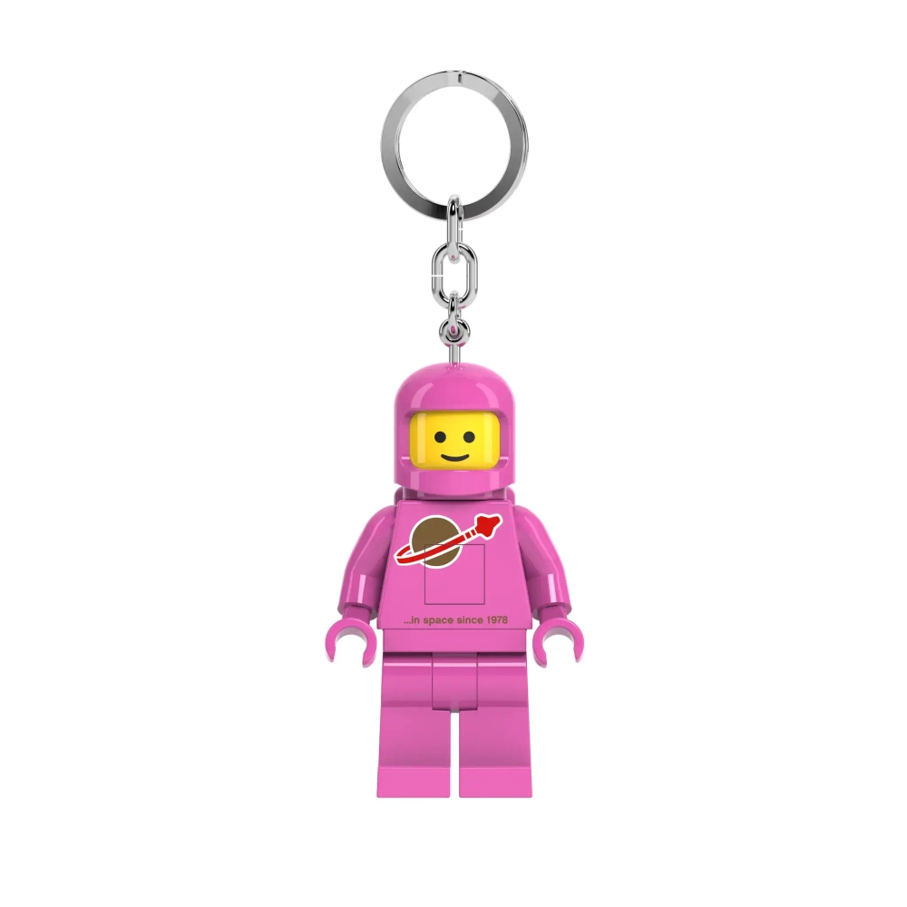 Брелок LEGO Minifigures 5008985 Розовый космонавт с подсветкой