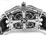 Часы из серебра Great Cross AZW-002BS