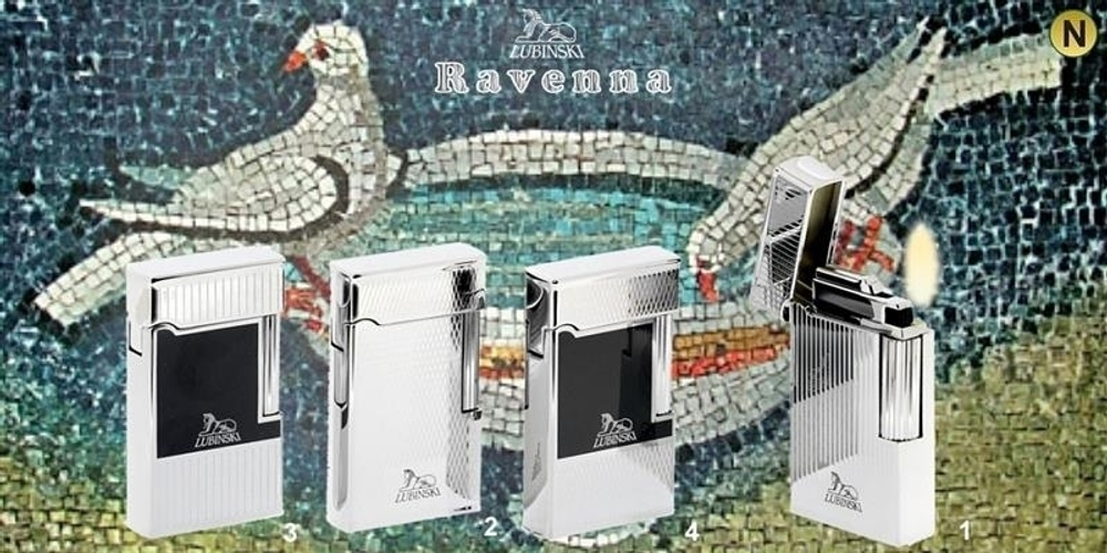 Зажигалка Lubinski Ravenna Black WD568-3