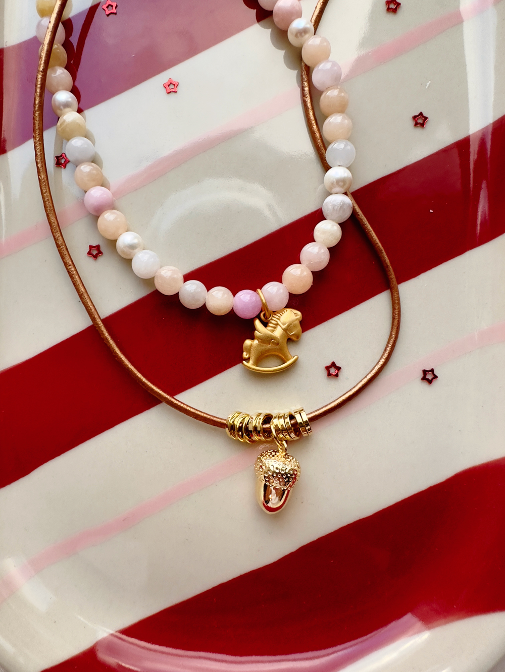 Кожаный шнурок Желудь