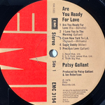 Patsy Gallant ‎– Are You Ready For Love (Англия 1976г.)