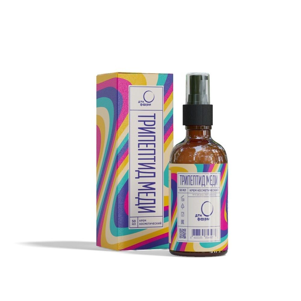 Трипептид меди 50мл крем косметический