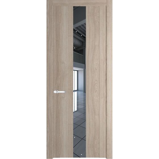 Межкомнатная дверь Profil Doors 1.9N дуб сонома зеркало