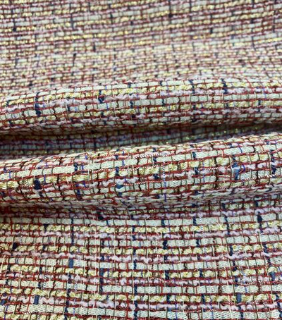 Ткань костюмная тип Chanel (Италия) хлопок/шерсть/вискоза ш-150 см цена за 1м