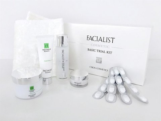 C'BONНабор для лица Facialist Cosmetic Basic Trial (лосьон 50мл + крем 10г + пудра д/умывания 16*0,3г + очищающее полотенце + пенка 40г + крем 70г)