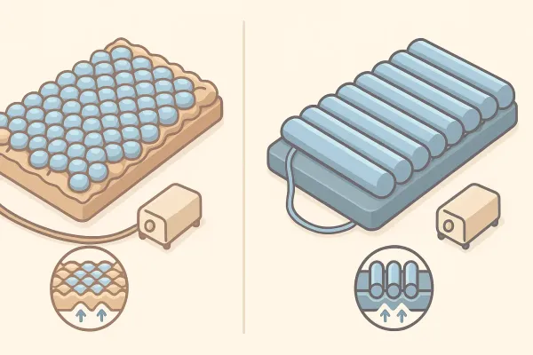 Ячеистый или трубчатый противопролежневый матрас — что лучше? Ячеистый или трубчатый противопролежневый матрас — что лучше?
