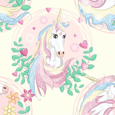 Единороги в сердечках
