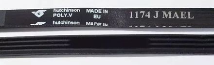 Ремень 1174 j4 для стиральной машины Whirlpool/1250 J4 EL