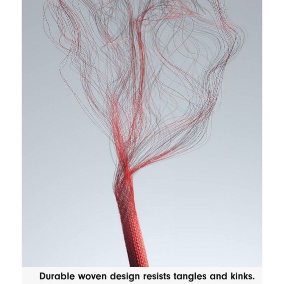 Кабель Beats USB-C - Lightning Woven Short Cable 20 cm (MEQM4) Bolt Black