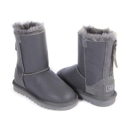 Угги Kids ZIP Metallic Grey