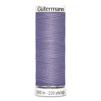 Нить Sew-All 200 м, Gutermann, 202 бледно серо-сиреневый