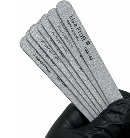 605 Пилочка для ногтей прямая №180/240 1шт