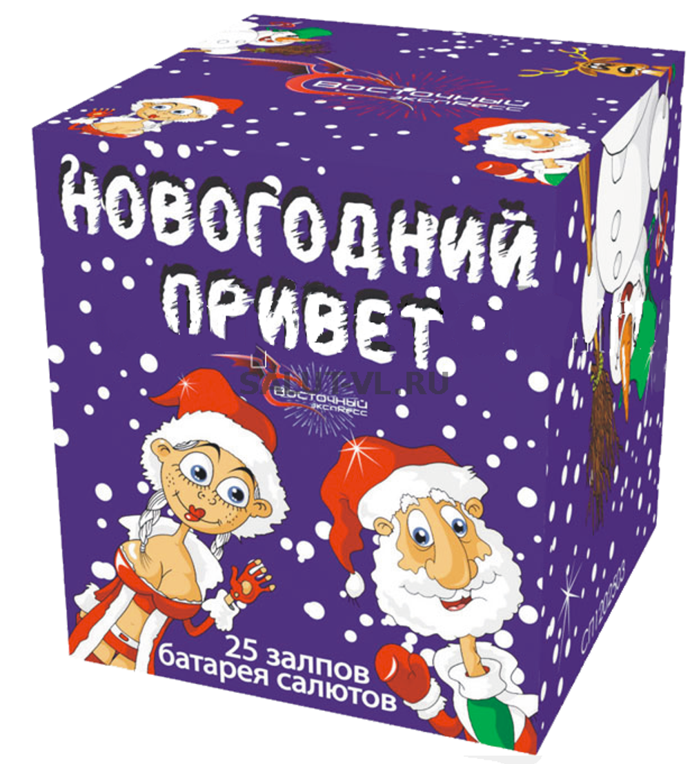 Новогодний привет (25 залпов -1.25")