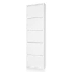 Шкаф для обуви Rox 5 полок белый