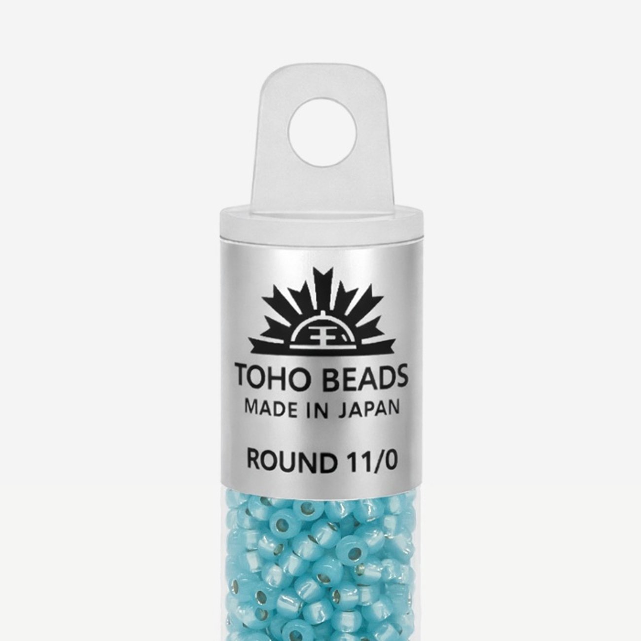 Японский бисер TOHO Round 11/0 (№PF2117), опаловый, полупрозрачный глянцевый