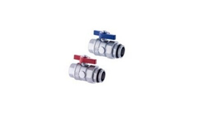 Комплект прямых шаровых кранов Usystems 1* НР х 1* ВР (2 крана)