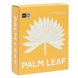 Светильник настенный Palm Leaf, 30х24 см, белый