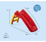 Игровая горка 608 красный/желтый (Sheffilton KIDS)