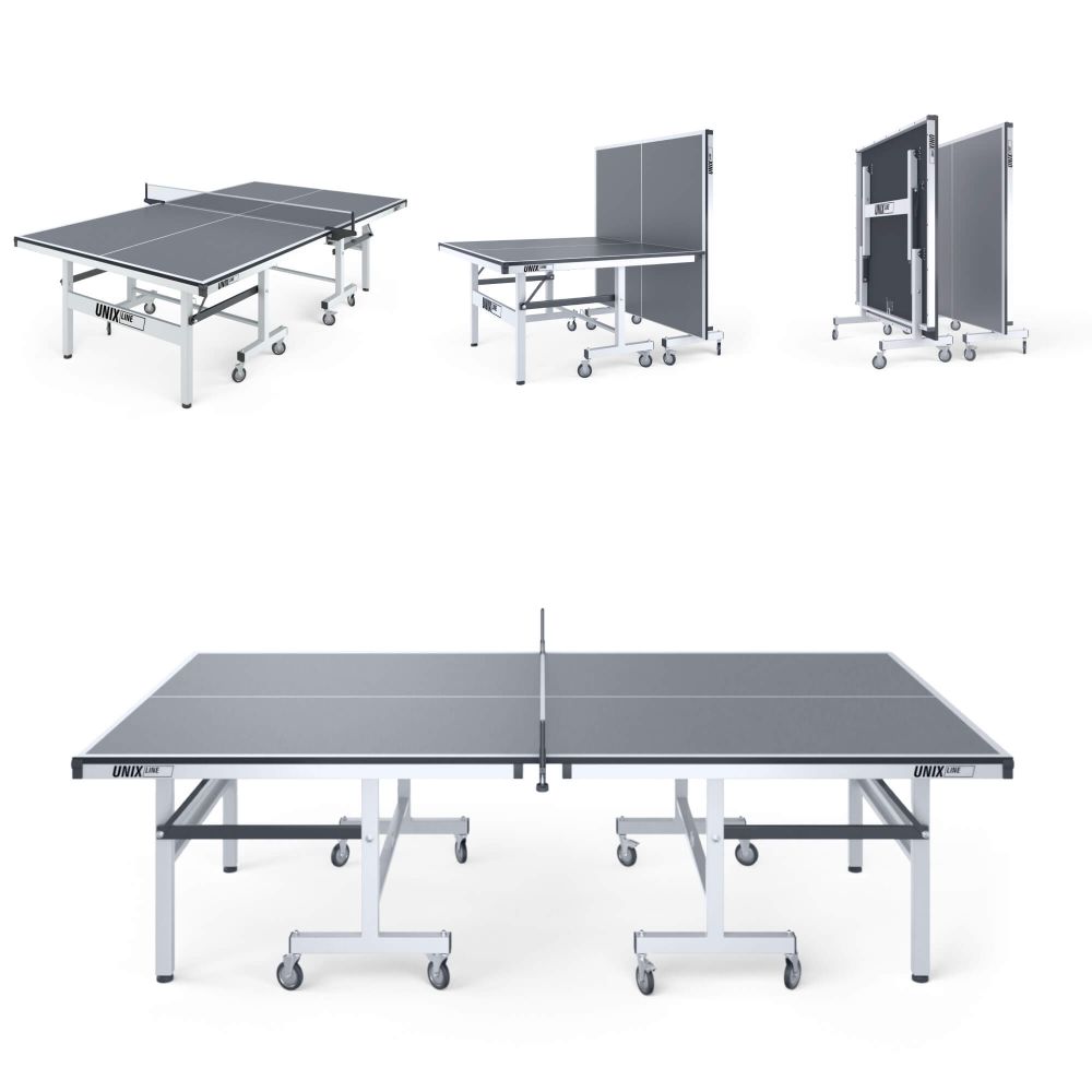 Профессиональный теннисный стол UNIX Line 25 mm MDF (Grey)