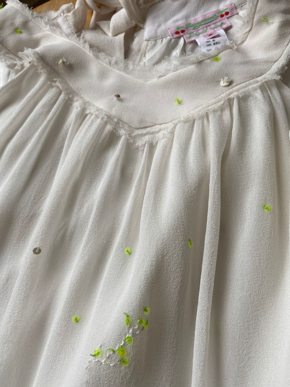 Платье шелковое Bonpoint, 104