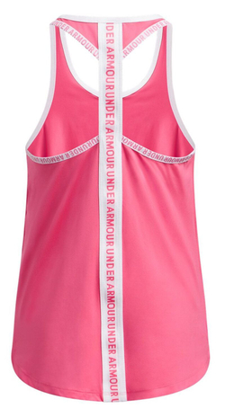 Футболка для девочки теннисная Under Armour Girls Knockout Tank - Розовый