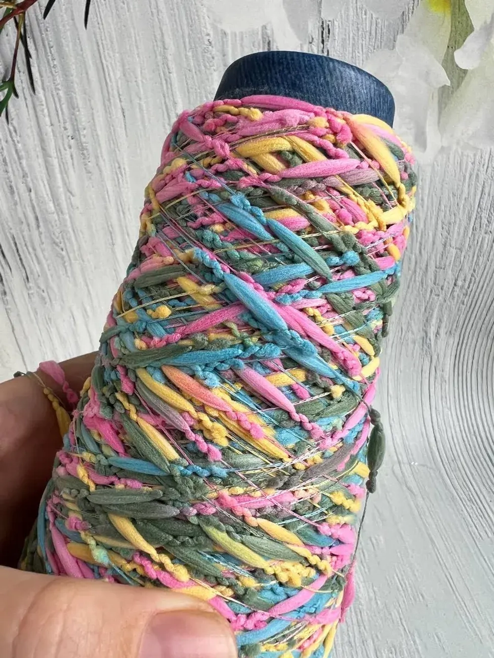 Трикотажная пряжа для вязания Шишибрики CARAMELLA